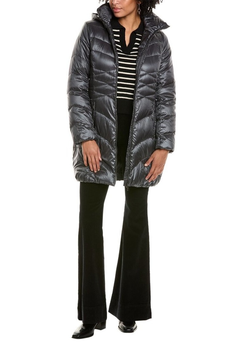 Via Spiga Swirl Down Coat