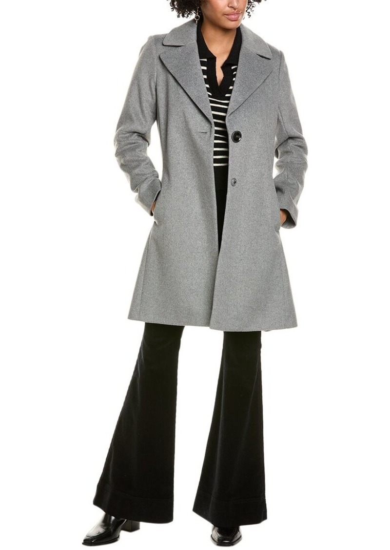 Via Spiga Walker Wool-Blend Coat