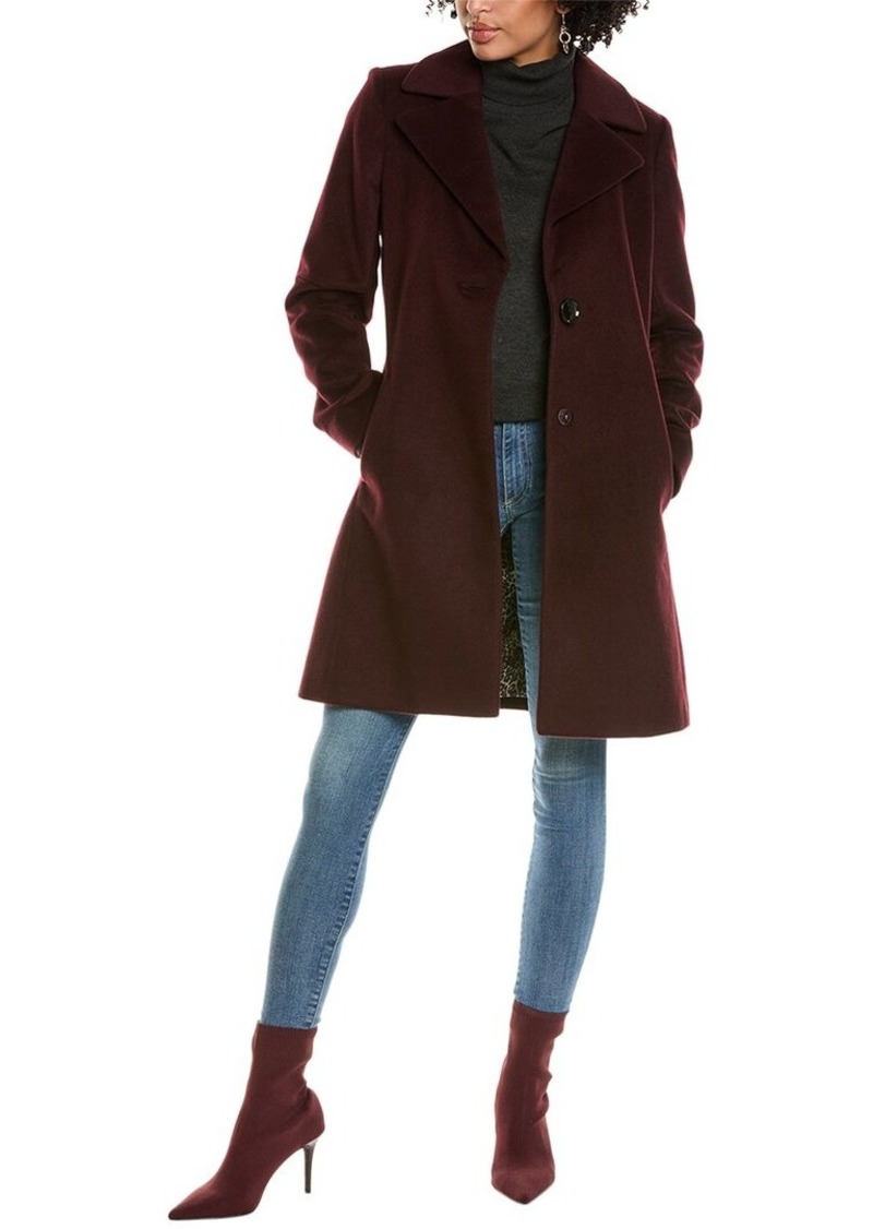 Via Spiga Walker Wool-Blend Coat