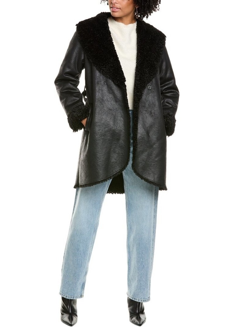 Via Spiga Wrap Coat