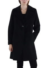 Via Spiga Womens Wool Collared Walker Coat