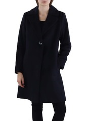 Via Spiga Womens Wool Collared Walker Coat