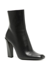 Victoria Beckham 100mm square-toe leather ankle boots
