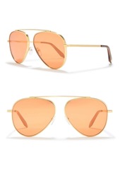 Victoria Beckham 63mm Aviator Sunglasses