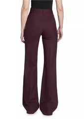 Victoria Beckham Alina High-Rise Flared Trousers