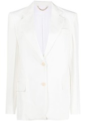 Victoria Beckham asymmetric double-layered blazer