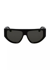 Victoria Beckham B Buckle 55MM Rectangle Sunglasses