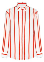 Victoria Beckham button-up striped shirt