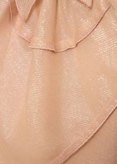 Victoria Beckham Cami Flower Detail Viscose Blend Top