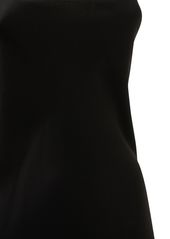 Victoria Beckham Cami Open Back Satin Midi Slip Dress