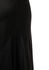 Victoria Beckham Cami Open Back Satin Midi Slip Dress