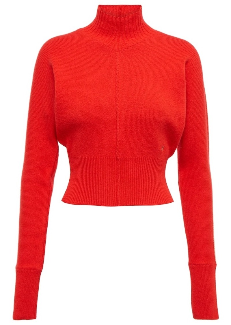 Victoria Beckham Cashmere-blend turtleneck sweater