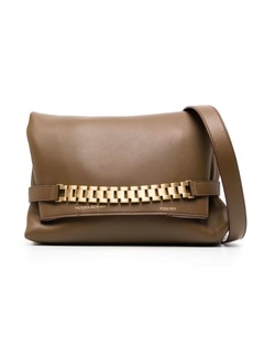 Victoria Beckham Chain leather clutch bag