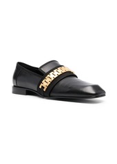 Victoria Beckham chain-link detail loafers