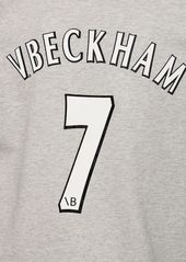 Victoria Beckham Cotton Jersey Football T-shirt
