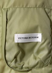 Victoria Beckham Cropped Padded Bomber Jacket