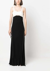 Victoria Beckham cut-out sleeveless gown