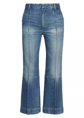 Victoria Beckham High-Rise Flared Crop Jeans