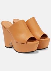 Victoria Beckham Leather mules