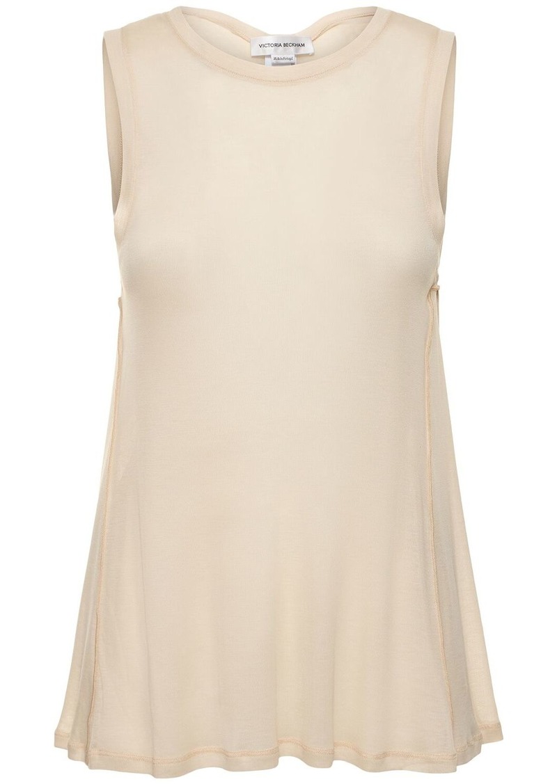 Victoria Beckham Lightweight Jersey Tank Top