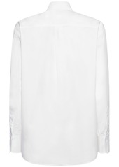 Victoria Beckham Mens Oversize Cotton Poplin Shirt
