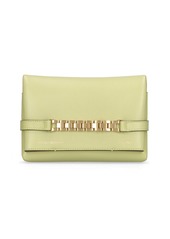 Victoria Beckham Mini Chain Leather Pouch W/strap