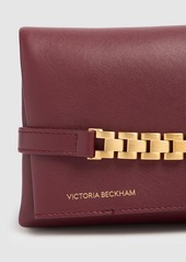 Victoria Beckham Mini Chain Leather Pouch W/strap