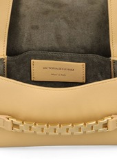 Victoria Beckham Mini Chain Leather Pouch W/strap