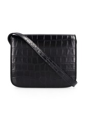 Victoria Beckham Mini Frame Embossed Leather Shoulder Bag