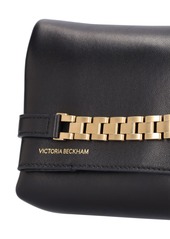 Victoria Beckham Mini Leather & Chain Pouch