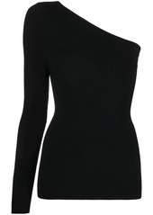 Victoria Beckham one shoulder ribbed top