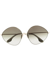 Victoria Beckham oversized oval-shape sunglasses