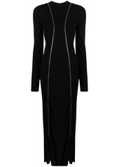 Victoria Beckham piped-trim detail drss