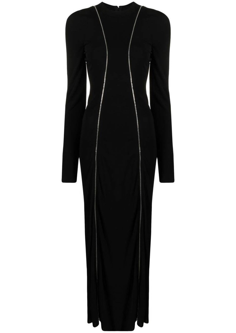 Victoria Beckham piped-trim detail drss