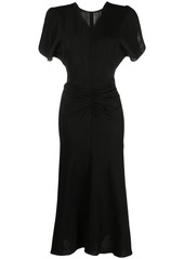 Victoria Beckham round-neck short-sleeve dress