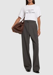 Victoria Beckham Slogan Cotton T-shirt