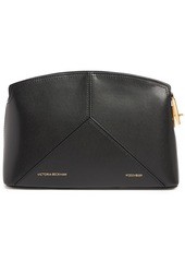 Victoria Beckham Small Victoria Palmellato Leather Clutch