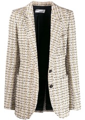 Victoria Beckham tweed-effect blazer