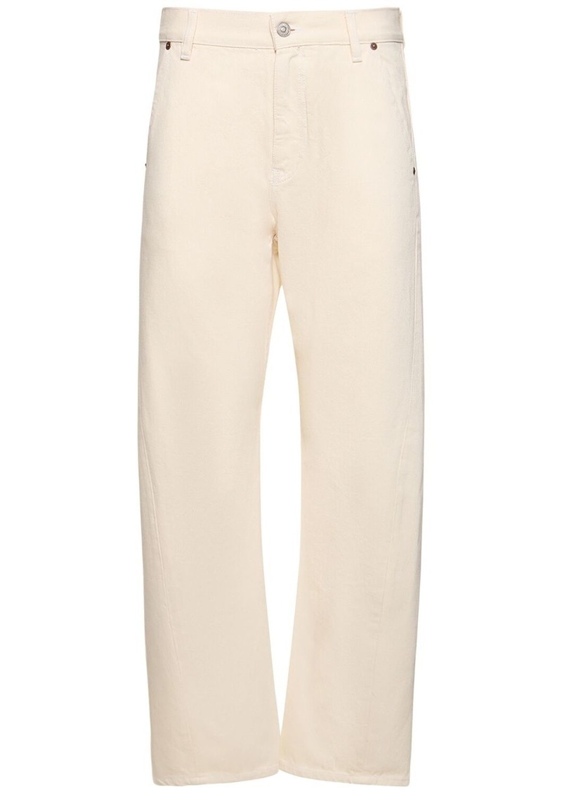 Victoria Beckham Twisted Low-rise Slouch Denim Jeans