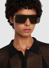 Victoria Beckham V Line Metal Sunglasses