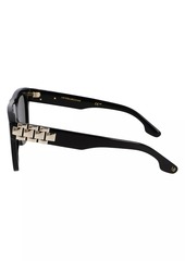 Victoria Beckham VB Chain 52MM Rectangular Sunglasses