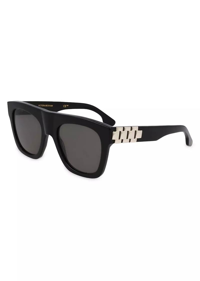 Victoria Beckham VB Chain 52MM Rectangular Sunglasses