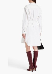 Victoria Beckham - Cotton-canvas shirt dress - White - UK 8