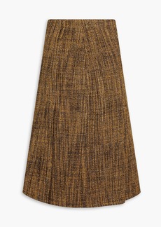 Victoria Beckham - Bouclé-tweed skirt - Yellow - UK 10