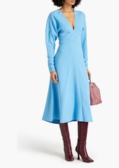 Victoria Beckham - Cady midi dress - Blue - UK 10