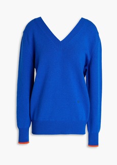 Victoria Beckham - Cashmere-blend sweater - Blue - S