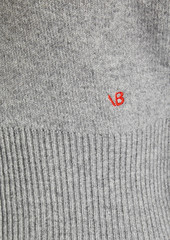Victoria Beckham - Cashmere-blend turtleneck sweater - Gray - XL