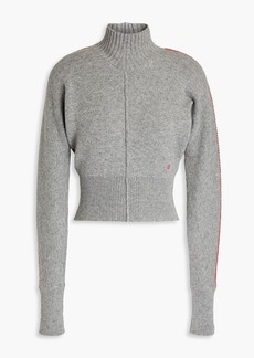 Victoria Beckham - Cashmere-blend turtleneck sweater - Gray - M