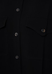 Victoria Beckham - Crepe de chine shirt - Black - UK 6
