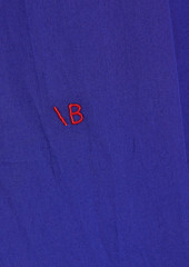 Victoria Beckham - Cutout cotton-poplin shirt - Purple - UK 6